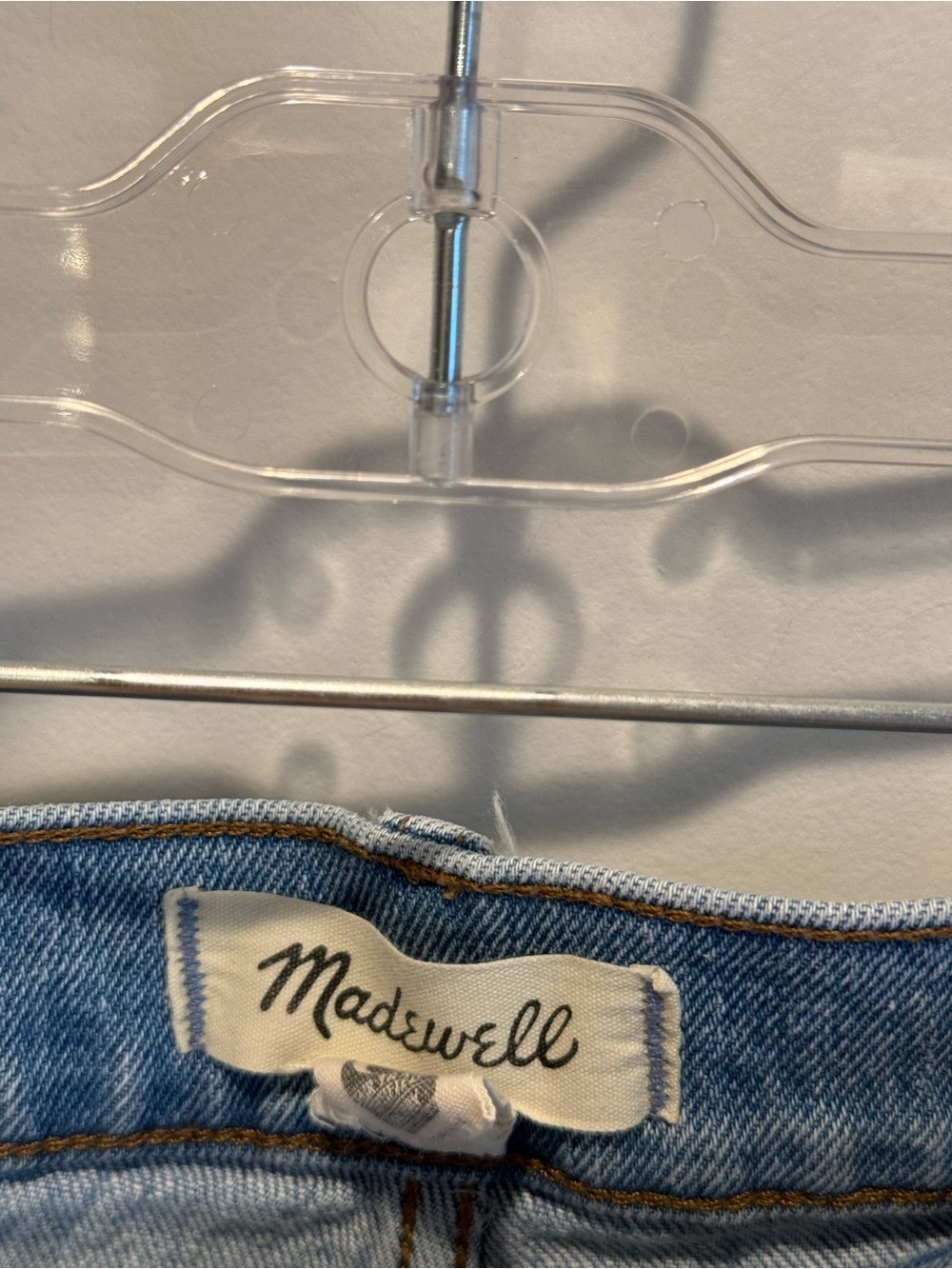 Madewell The Perfect Mid Length Jean Short Size 28 - Picture 2 of 4